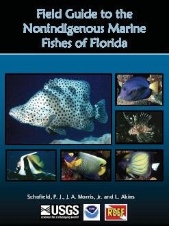 Field Guide to the Nonindigenous Marine Fishes of Florida publication cover