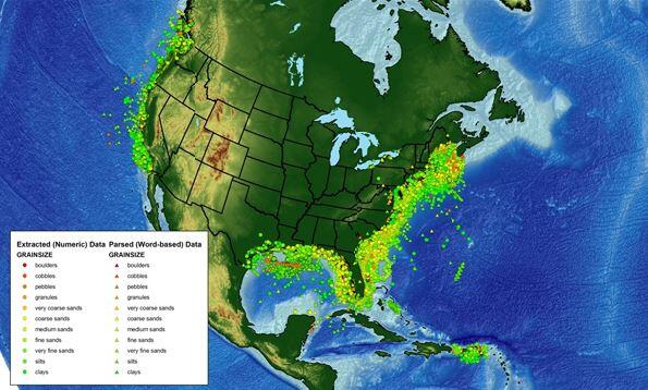 Marine Aggregate Resources and Processes Study Sites