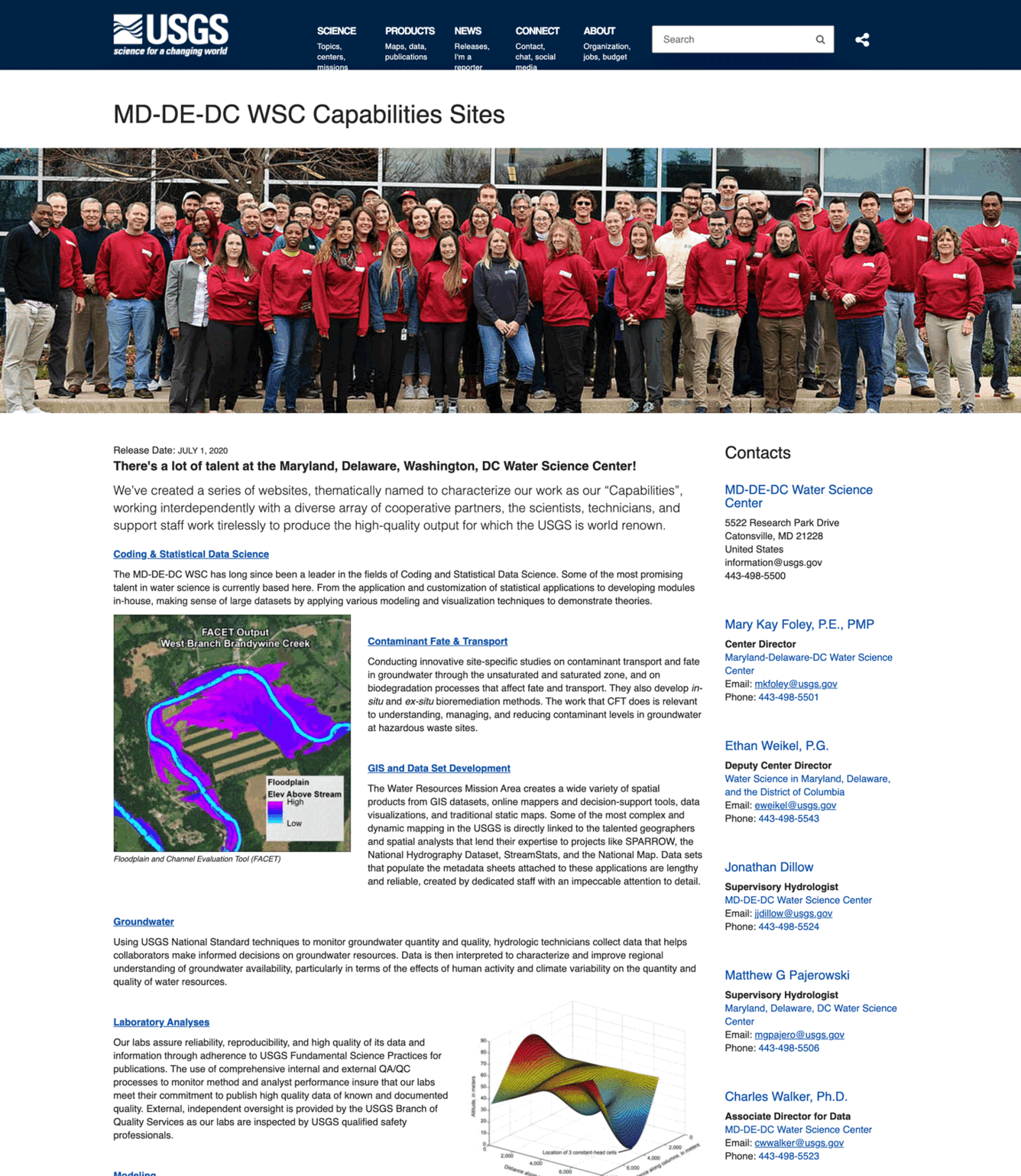 MD-DE-DC WSC Capability Page Screenshot