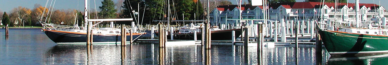 Sailboats at St. Michaels, MD