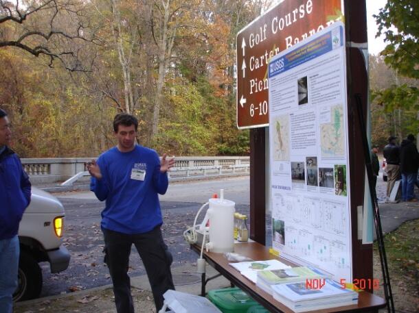 Scientist at Rock Creek Outreach