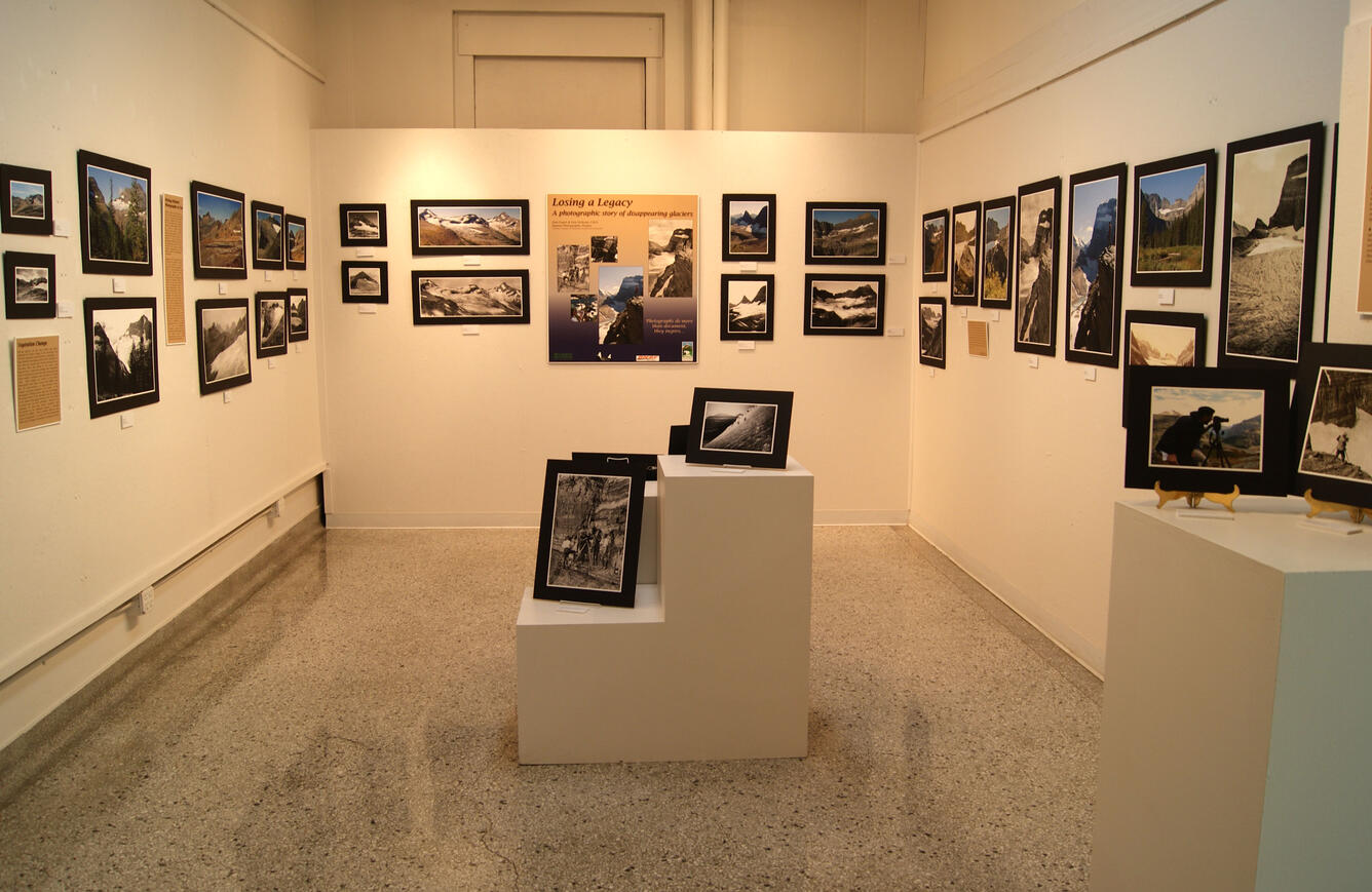 Losing a Legacy: a photographic story of disappearing glaciers display.