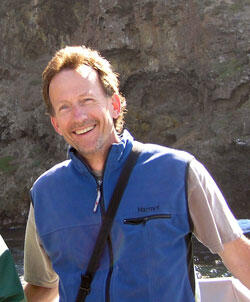Photo of geologist, Scott Minor