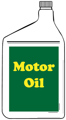 Motor Oil Container