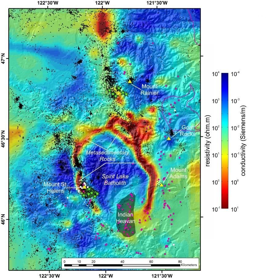 Crustal Structures Impacting the Ascent of Deep Magmas Near Mount St. Helens