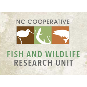 Logo for North Carolina Cooperative Fish and Wildlife Research Unit