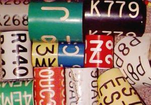 Multiple color and sizes of neck collars