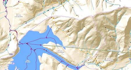 Example NHD Lake Dillon.