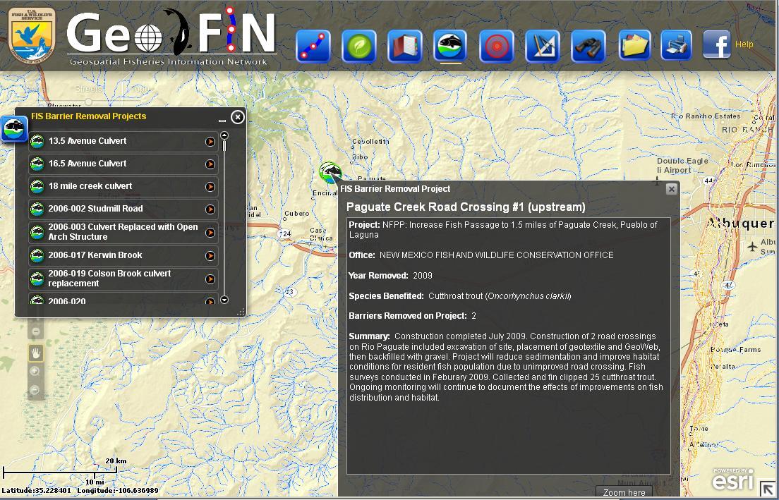 National Fisheries Passage Program