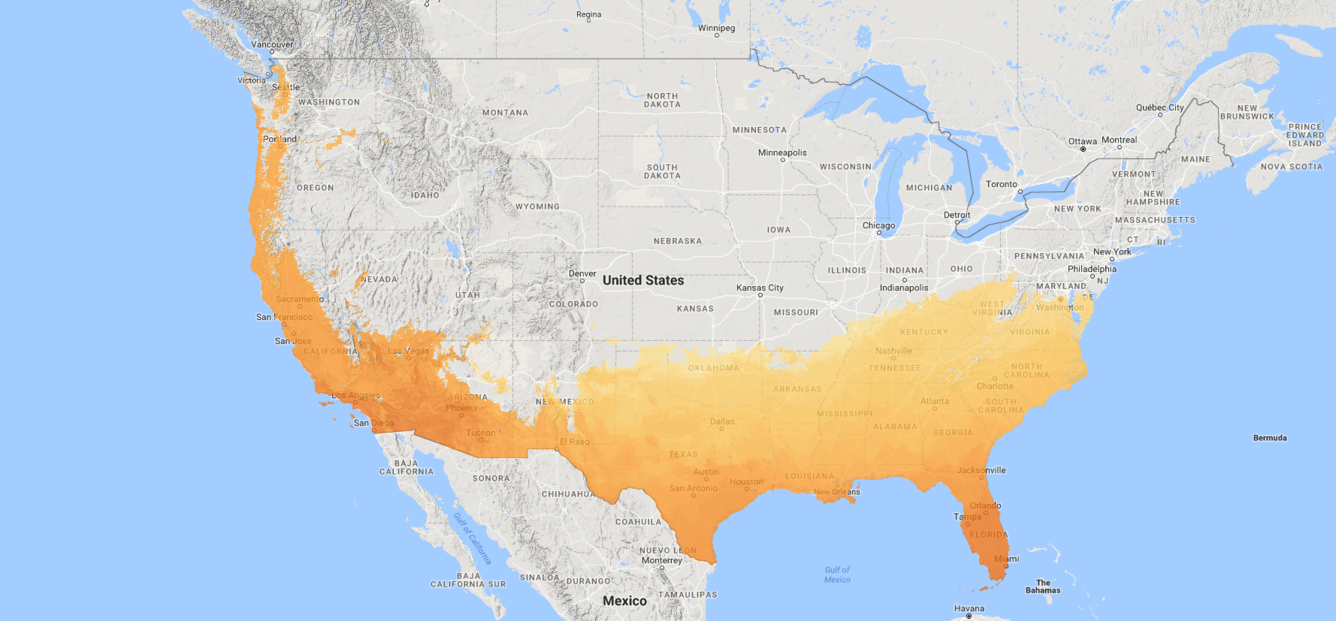 NPN 2018 Spring Indices Map