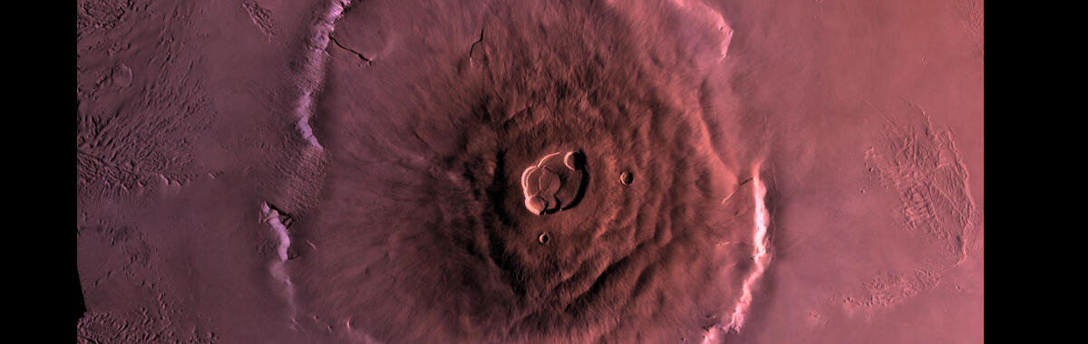 Olympus Mons taken by Viking Orbit 