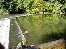 Tualatin River at Oswego Dam