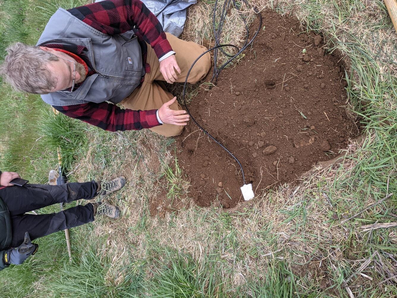 man, dirt, brown, grass 