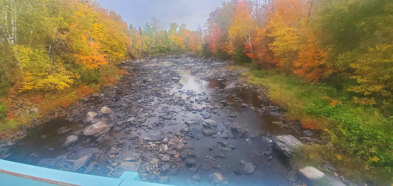Photograph of the Piscataquis River near Blanchard, Maine