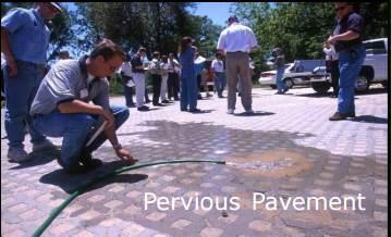 Pervious pavement
