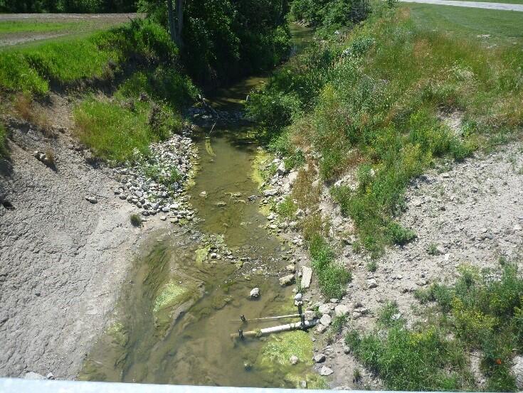 Small stream with little or no flow