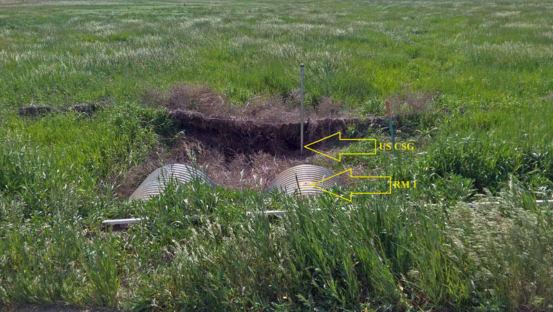 Unnamed Creek at Highway 61 near Otis, CO (06822585)