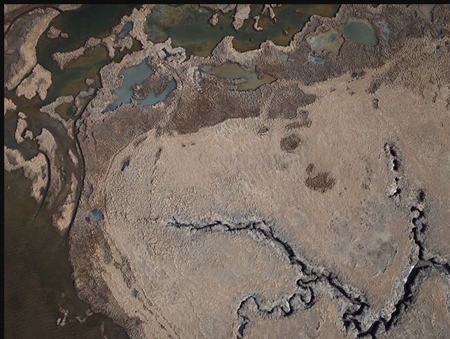 UAS image of Plum Island Estuary and Parker River NWR