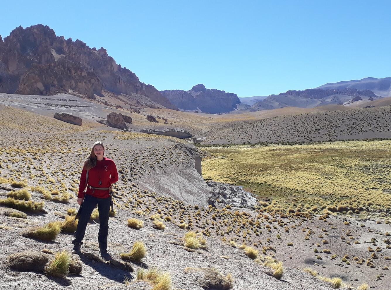 USGS Geologist Danielle Woodring
