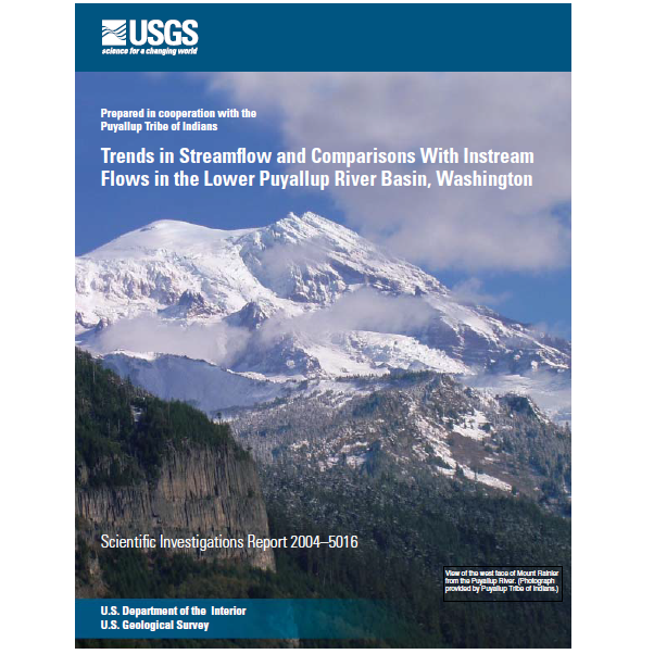 Trends in Streamflow and Comparisons With Instream Flows Report Cover