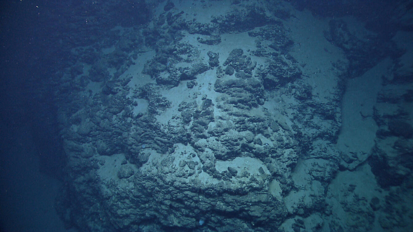 steep basalt pillars