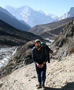 Photo of geologist, Cal Ruleman.