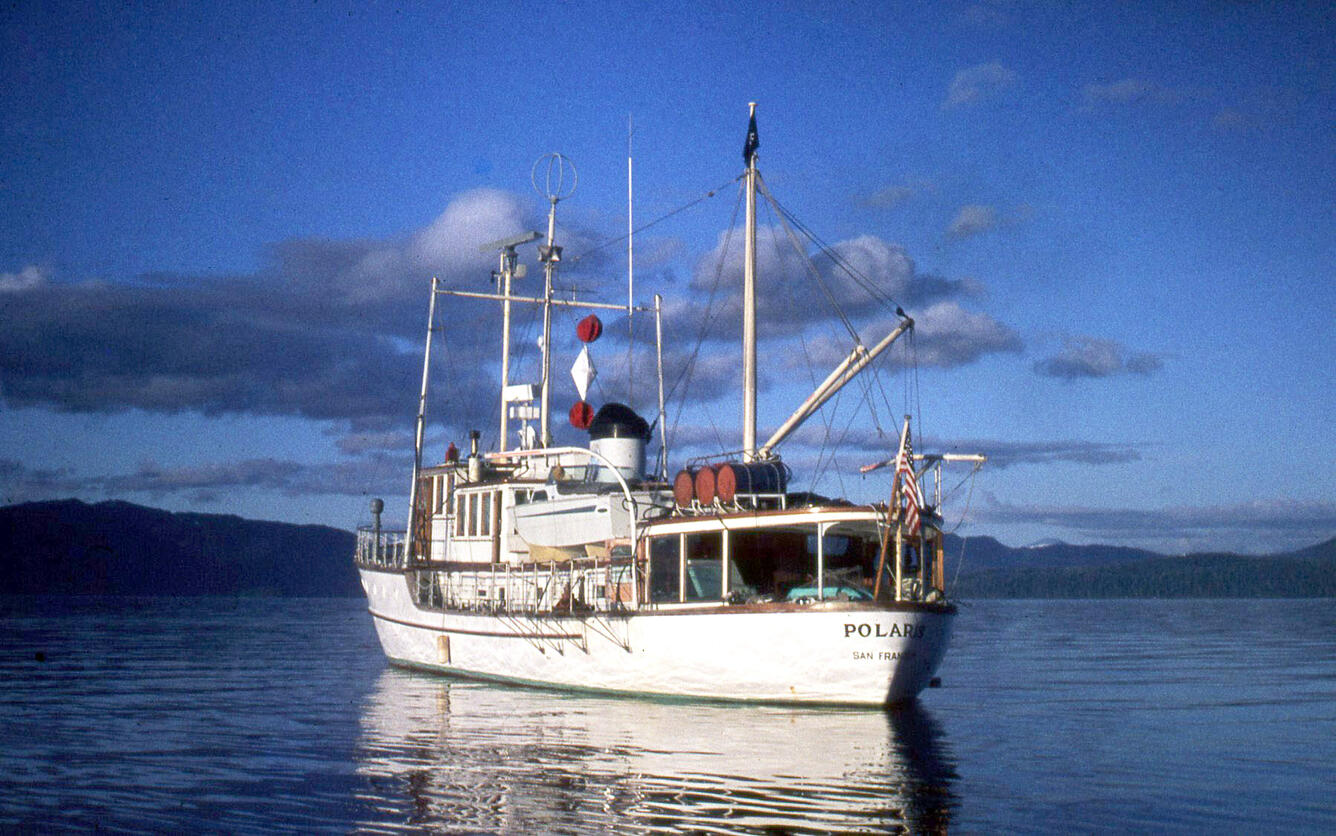 Research Vessel Polaris in Alaska.