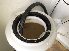 Basin for autosampler