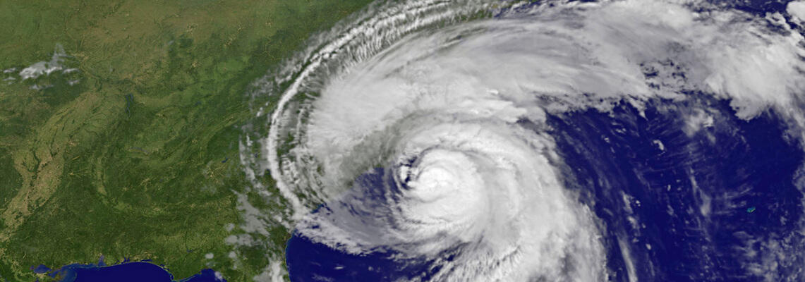 Hurricane Irene, satellite view, NASA