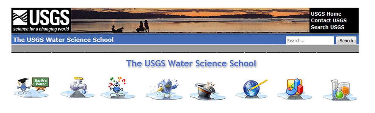 Learn about water at the USGS Water Science School