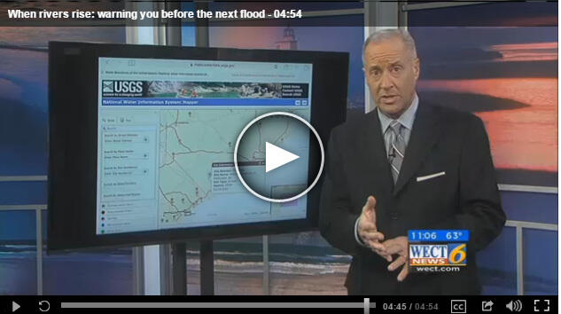 Video - When rivers rise: warning you before the next flood (WCET TV, N.C.)