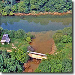 Landscape changes in a tributary can affect water quality downstream.