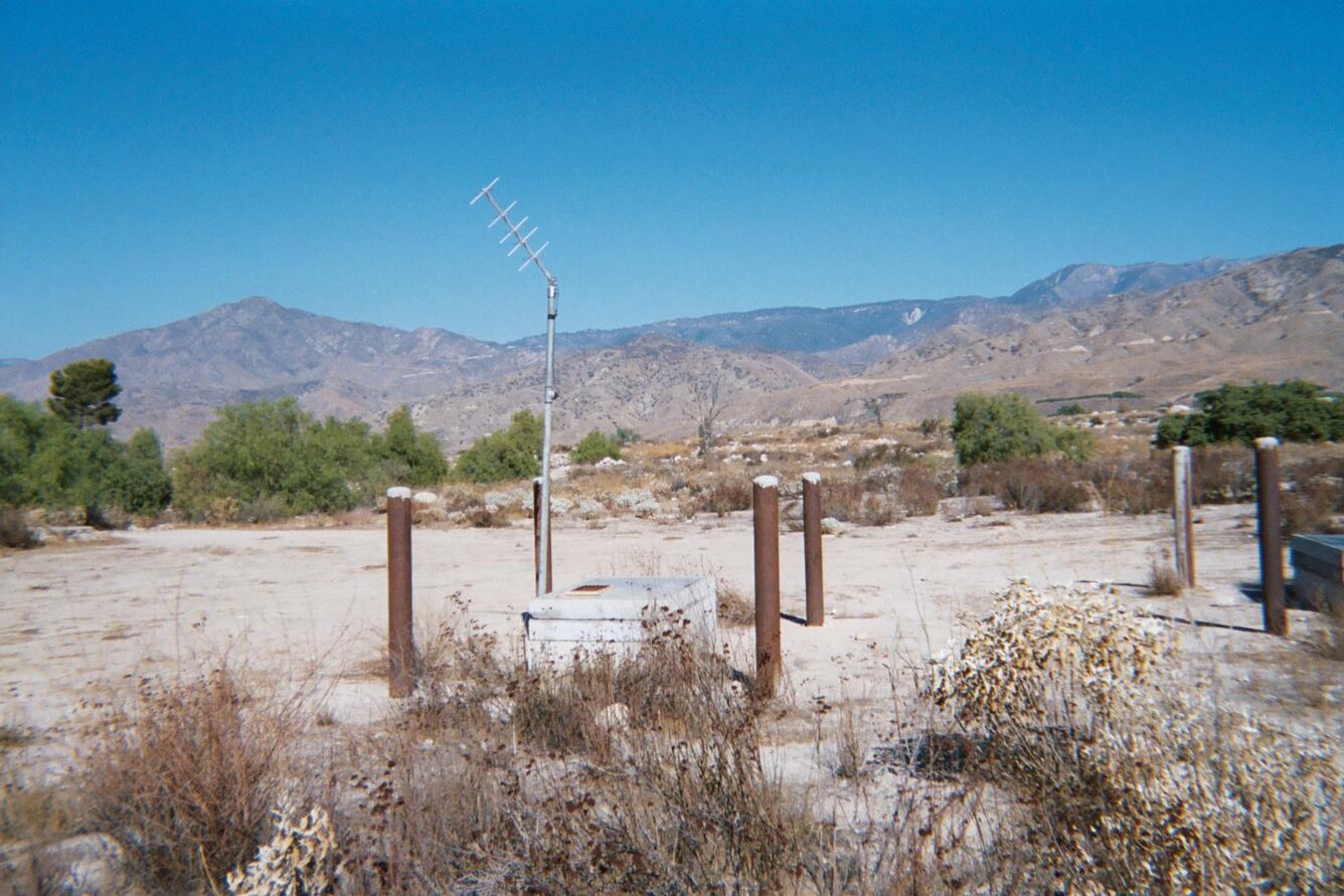 Photo of SBCC wells looking north