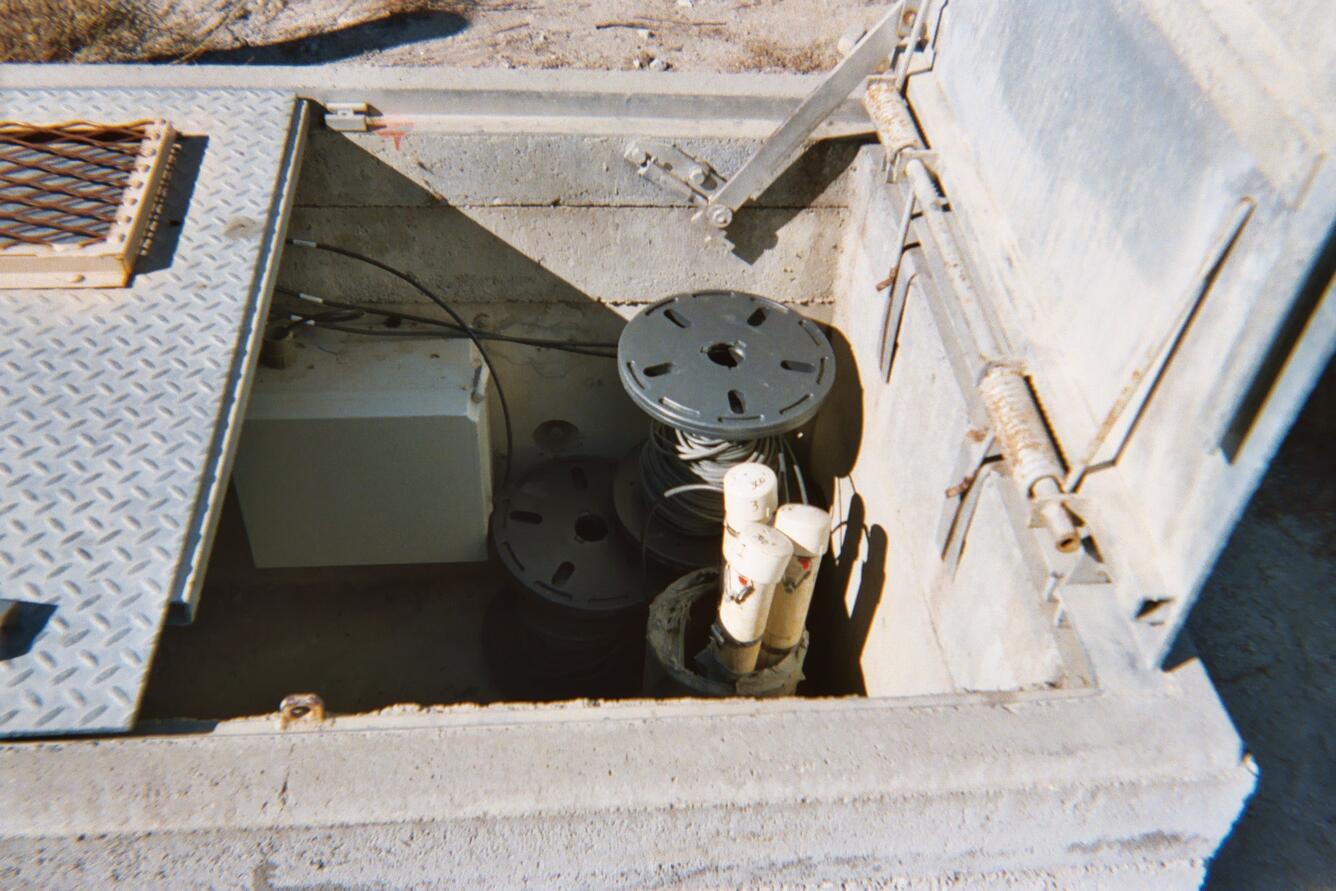 Photo of SBCC1 well vault