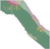 Map outlines different areas of the seafloor.