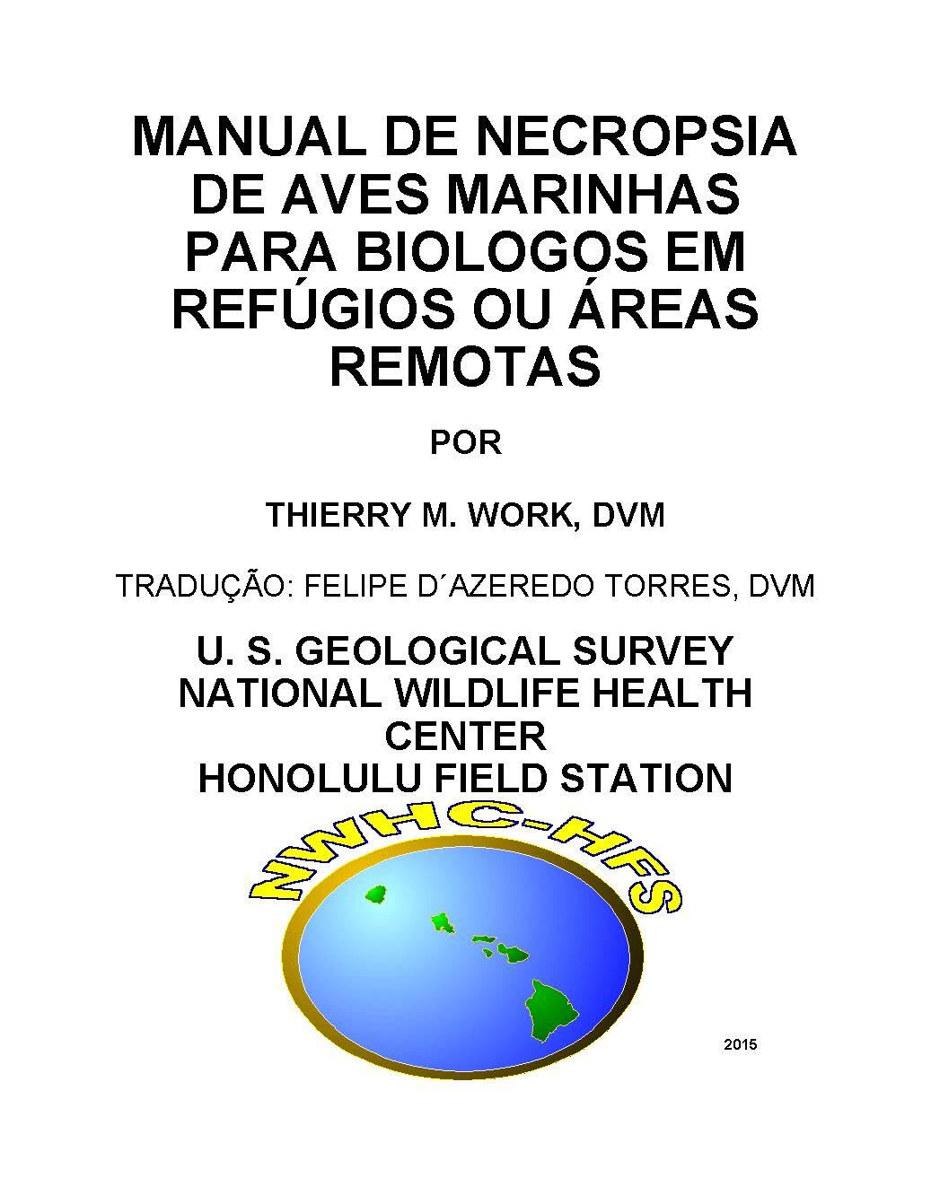 Sea bird necropsy manual Portuguese