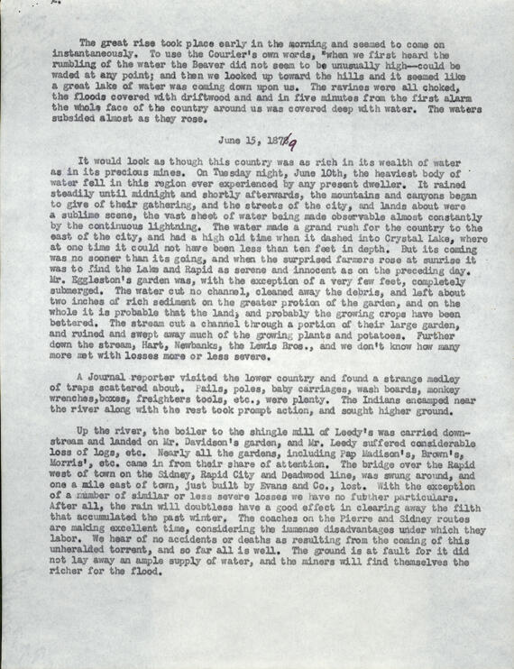 Black Hills Journal (June 15, 1879) Page 2