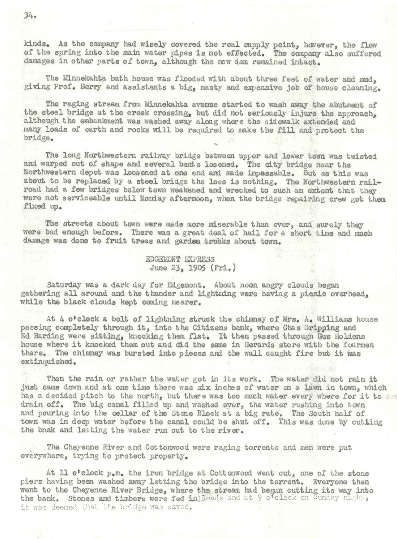 Custer Chronicle (June 17, 1905) Page 34