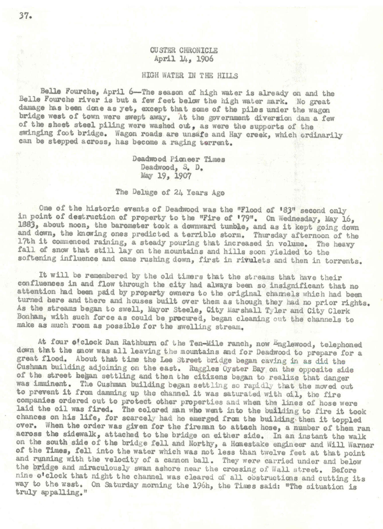 Deadwood Pioneer Times (May 19, 1907) Page 37