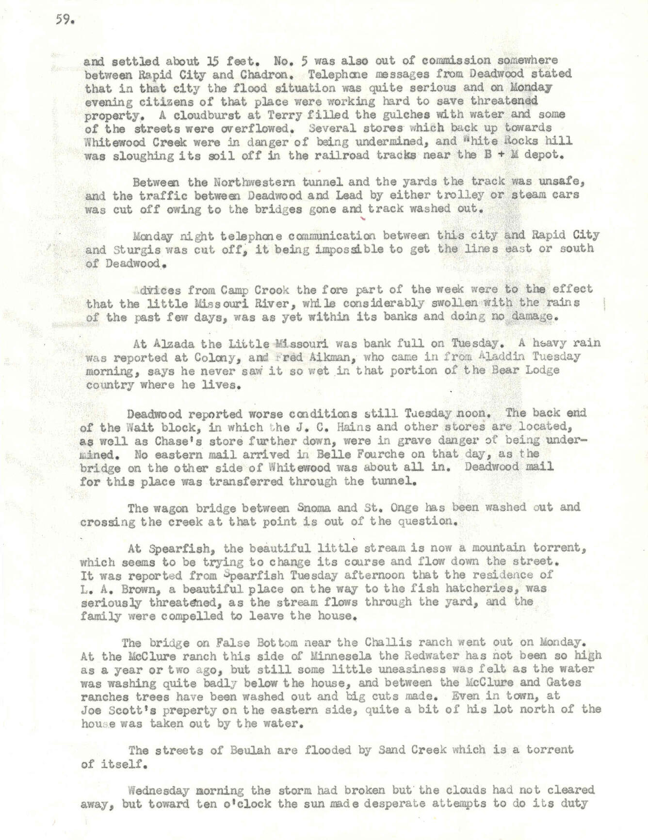 Northwest Post - Belle Fourche (June 3, 1909) Page 59
