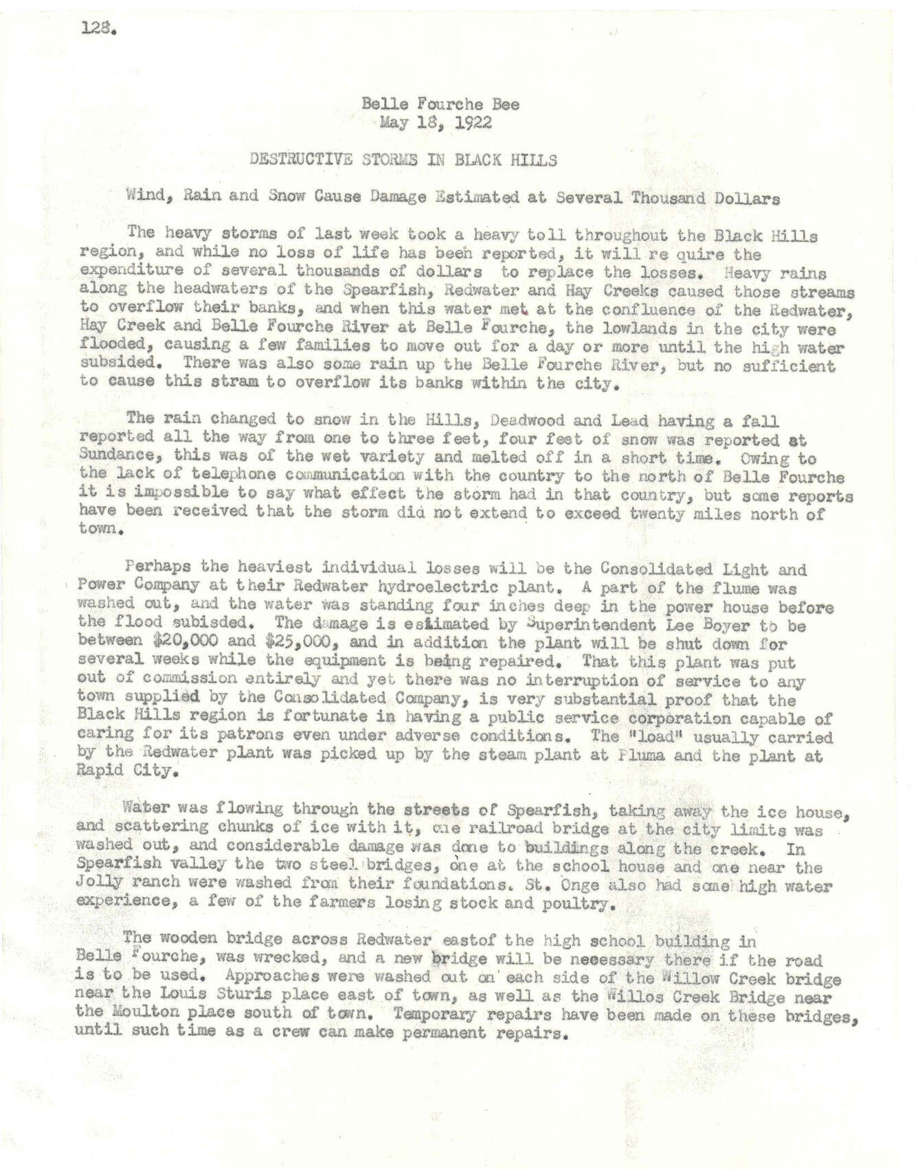 Belle Fourche Bee (May 18, 1922) Page 128