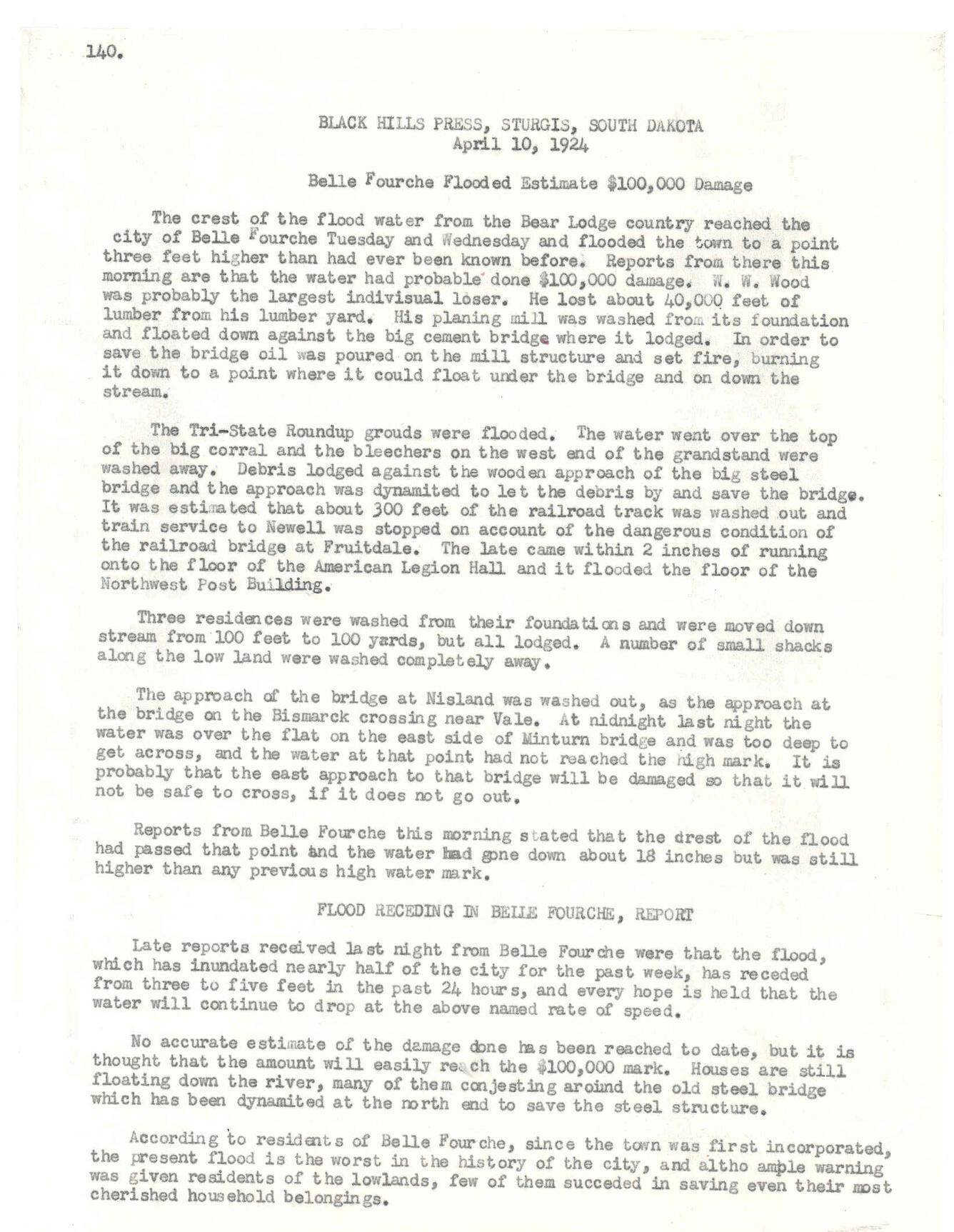 Black Hills Press (Apr. 10, 1924) Page 140