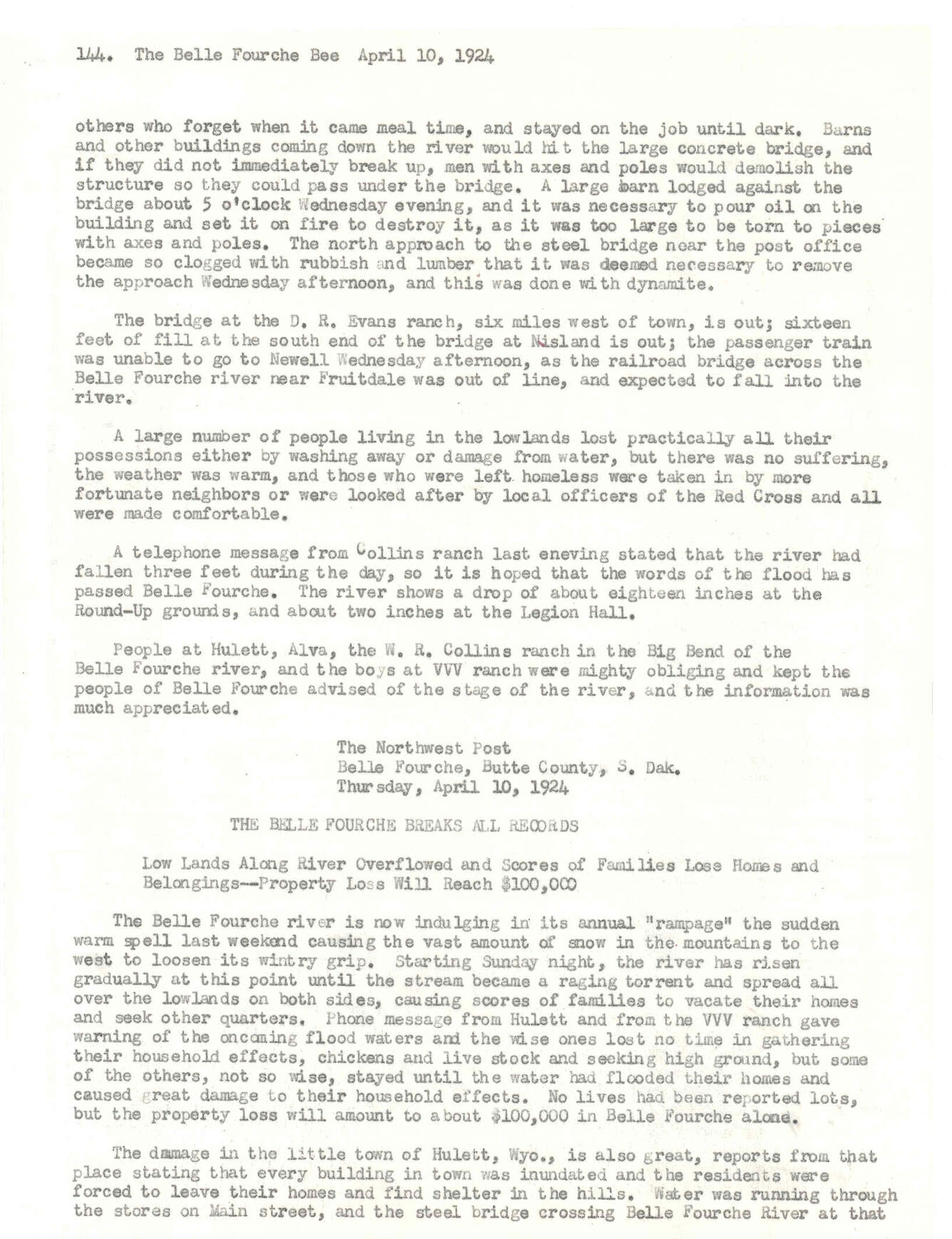 Belle Fourche Bee (Apr. 10, 1924) Page 144