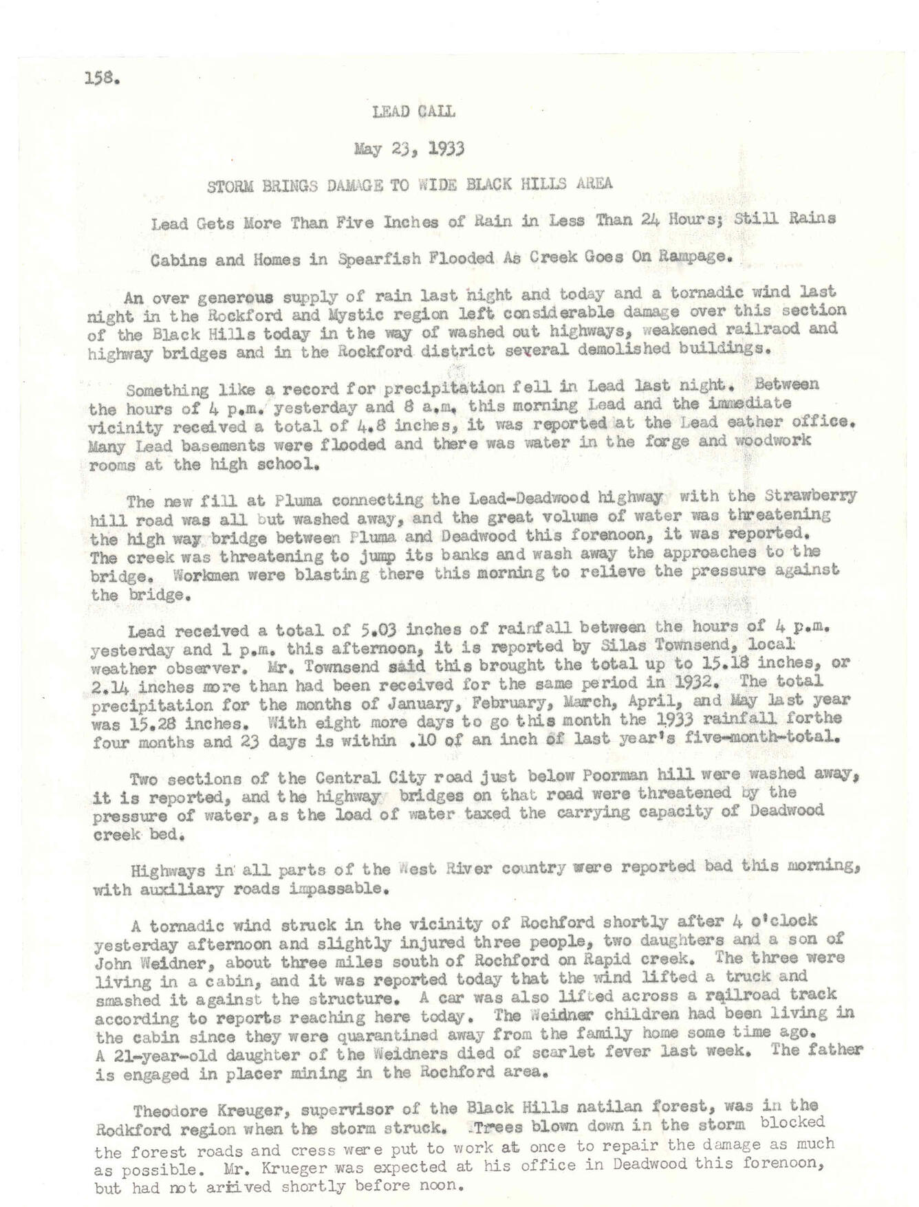 Lead Call (May 23, 1933) Page 158