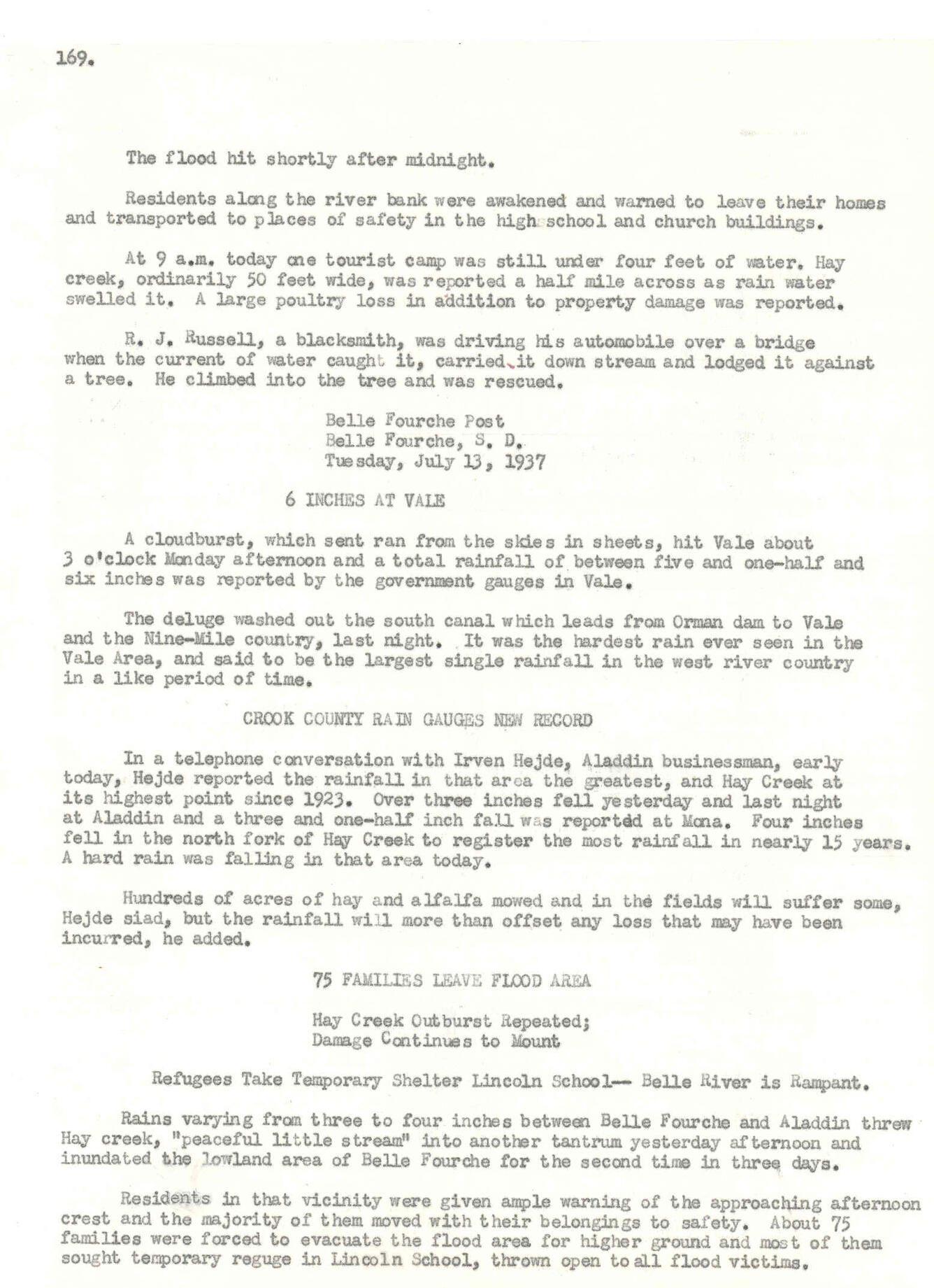Lead Call (July 10, 1937) Page 169