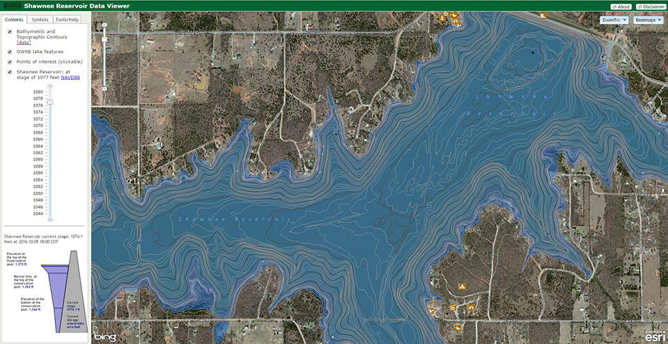 Shawnee Reservoir Data Viewer