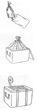 Bagging Instructions for Shipment of Specimens to NWHC