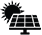 Solar power icon