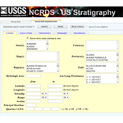 NCRDS USTRAT Database Query Thumb