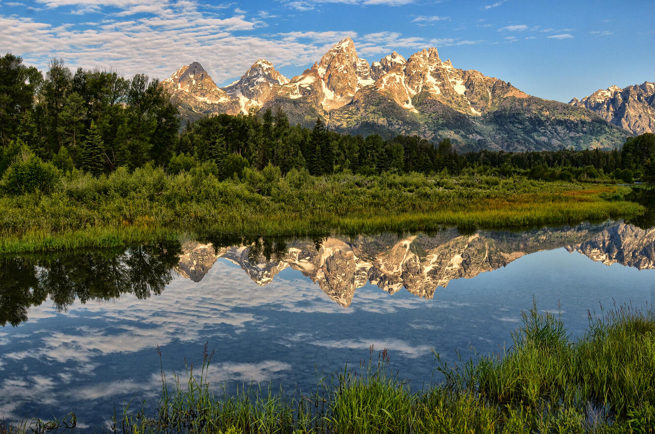 Lake at the Grand Tetons